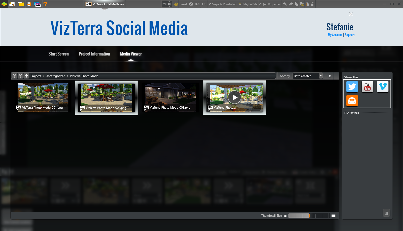 Vizterra 3d deck design software